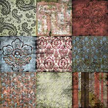 Antique Floral Background