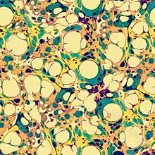 Abstract seamless pattern with honeycomb surface structure.