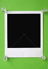 Blank polaroid