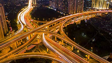 The busy Yanzhong interchange