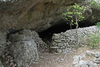 Cave entry