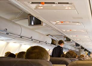Interior of Airplane
