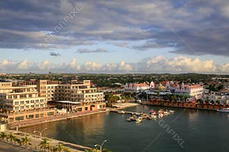 Oranjestad Harbor, Aruba