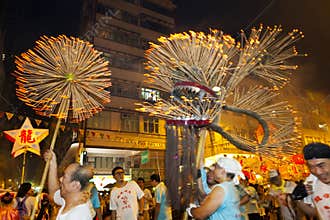 Tai Hang Fire Dragon Dance 2012