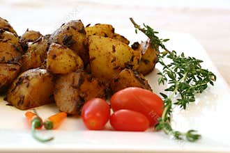 Indian Food Series - Spicy Potatoes