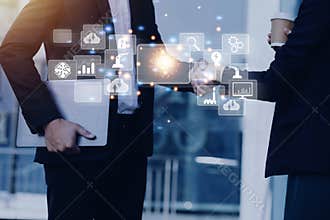 Digital transformation technology strategy, digitization and digitalization of business processes and data, optimize and automate