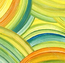 Abstract acrylic painting background