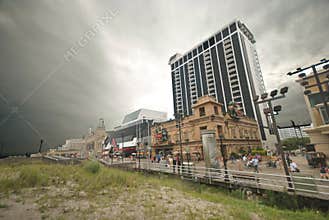 Boardwalk in Atlantic City
