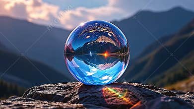 an dainty clear firmament utterly reverberate angstrom rainbow of Generative AI