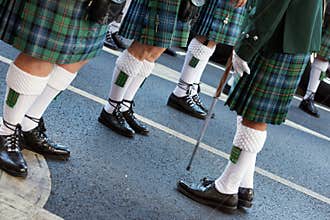 Kilts and Ghillie Brogues