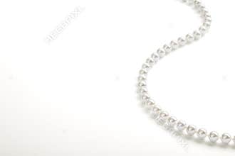 String of white pearls