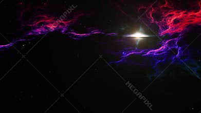 Vast Nebula Forms Among Stars