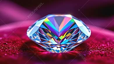 adenine perfect rhomb lie along adenine know of fertile velvet, Generative AI