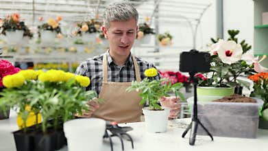 Gardening Video Tutorial In Greenhouse