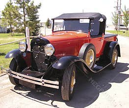 American vintage car