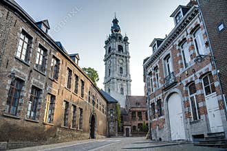 Belfry of Mons in Belgium.