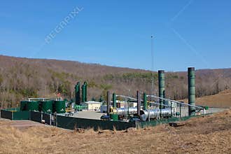 Natural Gas Gathering Station