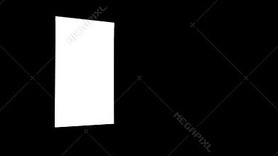 Calender with pages in motion