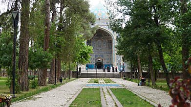 Shrine of Imamzadeh Ibrahim and Imamzadeh Muhammad Mahruq (Emamzadeh Mahroogh), Nishapur, Iran.