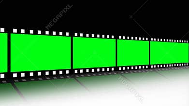 Film strip in Motion