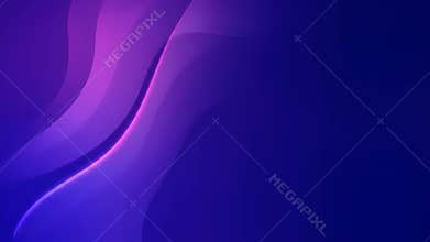 Abstract blue and purple wavy background with smooth gradient and elegant design