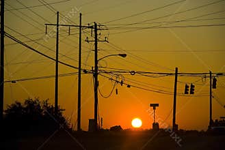 Street Sunset