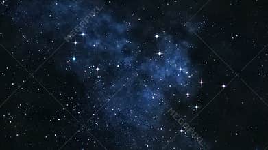 Flight into the space