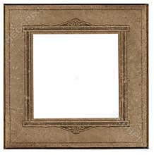 Antique square photo frame