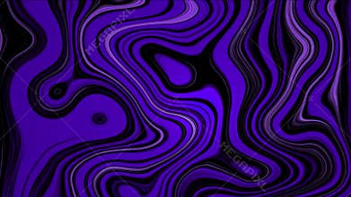 Motion blue abstract animation, dynamic video background, fractal graphics. For web design