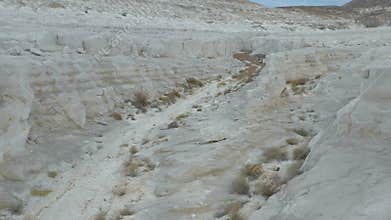 AKTAU, KAZAKHSTAN - FEBRUARY 1, 2025: Explore the unique geological formations in the stunning landscape of Aktau