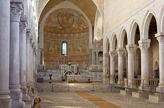 Interior of the Basilica of Aquileia