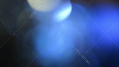 Blue, blurred, bokeh lights background-1080p loop