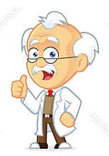 Professor Giving Thumbs Up