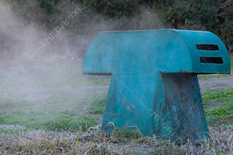 Heat Evacuation Appliance in Winter