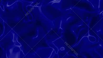 Abstract Blue Liquid Swirl