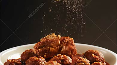 The word \"Halal\" appears on the background of the restaurant. The concept of a