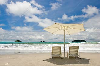 Two Chairs at the Beach