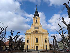 Catholic church in Gyula, Hungary