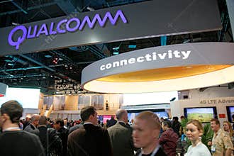 Qualcomm Convention Booth CES 2014