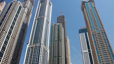 Skyscrapers in Dubai, United Arab Emirates