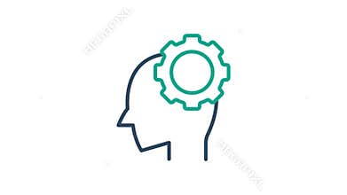 Capability animated icon. animated icon related to efficiency, productivity