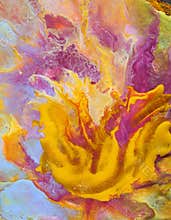 Abstract painting detail