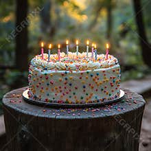 Simple and Elegant Happy Birthday Celebration in Minimalist Style
