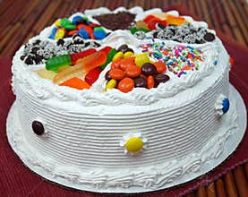 Decorated Birthday Cake