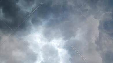 stormy clouds in the dark sky Ultra HD