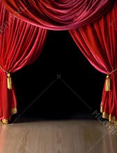Red Velvet Theater courtains