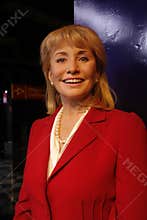 Barbara Walters Wax Figure