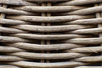 Woven Basket Texture – Close-Up