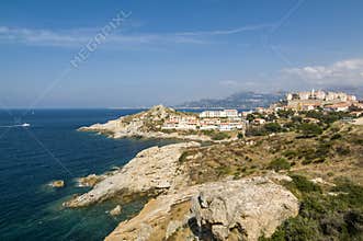 Calvi coastline