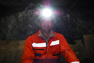Miner portrait